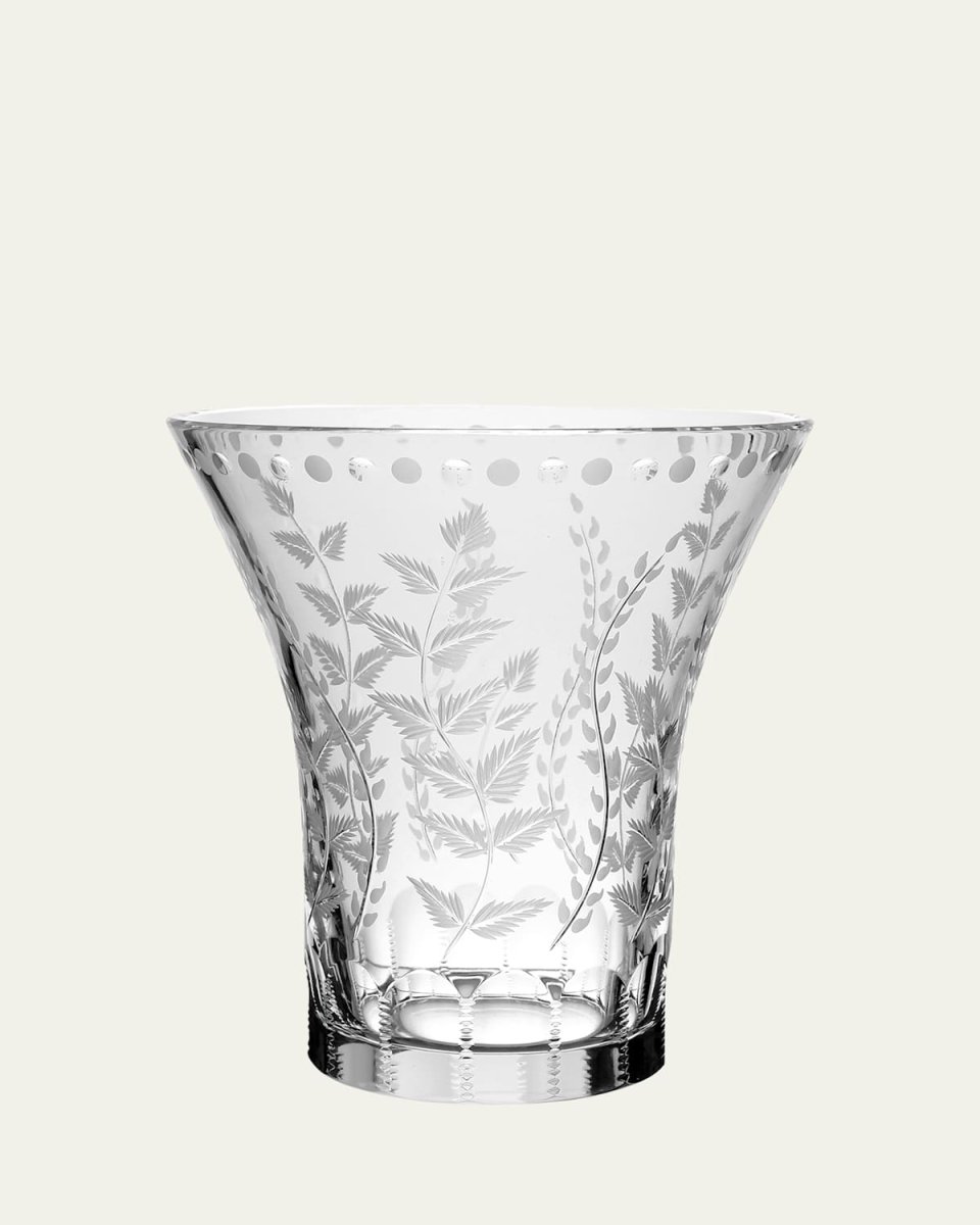 Fern Flower Vase, 8"